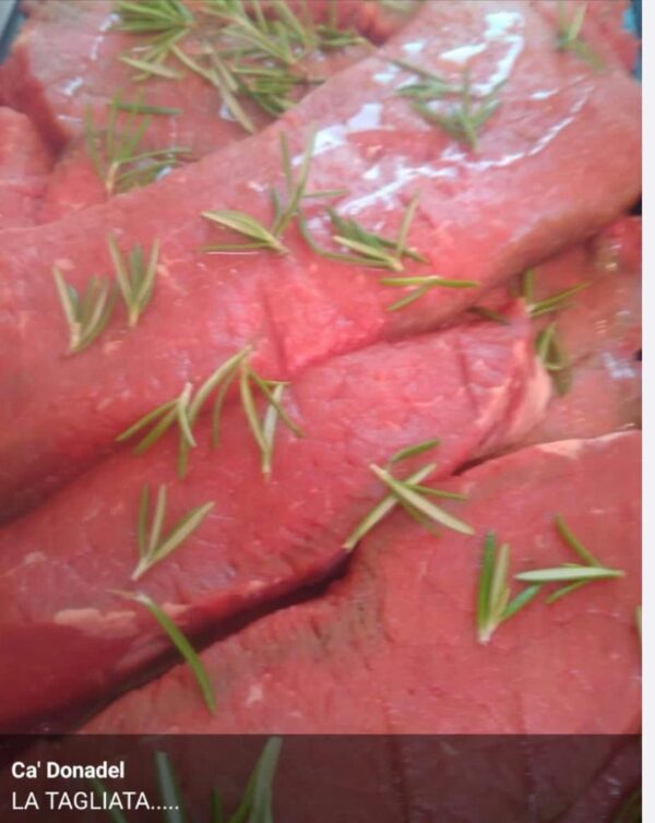 Tagliata di Manzo € 22,80 al Kg