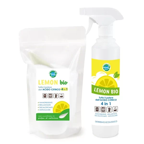 Kit Lemon Bio detersivo ecologico 4 in 1 