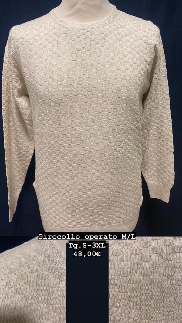 Girocollo Operato