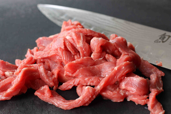 Straccetti di Manzo € 24,90 al kg.